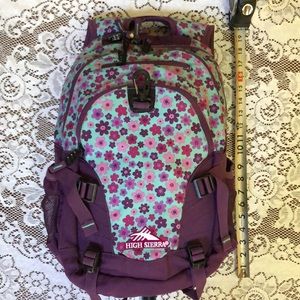High Sierra girls backpack